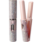 Gemstone wireless hair straightener