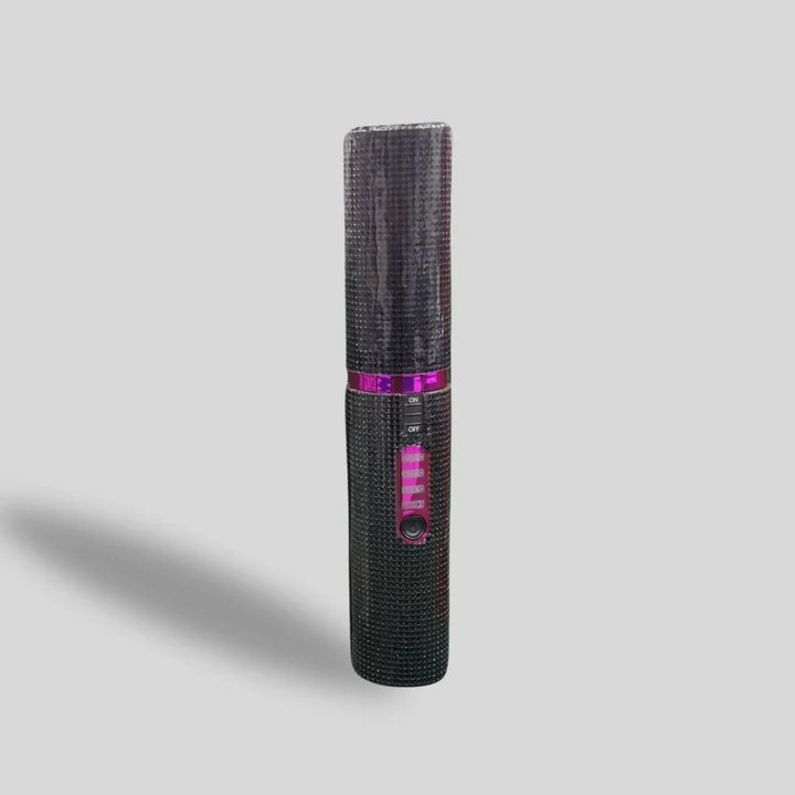 Gemstone wireless hair straightener